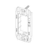 Vimar Eikon 1-Module Panel Mount Frame, Flush Mount, With Screws, 10pk - Apollo Lighting