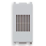 Vimar Plana Bell, 120V AC, 50-60 Hz, 70 dB, IP40, Flush-Mounted