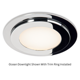 BCM - 180mm Bezel Adapter - For Ocean 155, White finish