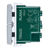 Vimar Plana Two Interlocked 1P NO+NO Push Buttons, 10A 250V, IP40
