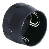 Vimar Flush Mounting Box, 60 mm, For Masonry Walls, Halogen-Free Plastic, 50 mm Inner Depth, 20/25 mm Conduit, 5 Inlets
