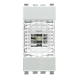 Vimar EIKON 1M LED Emergency Lamp, 230V, IP40, Built-In, 2-Hour Runtime