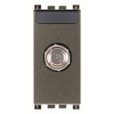 Vimar ARKÉ F Type Female Socket Connector, 2400 MHz, IEC 60169-24