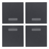 Vimar Eikon Four Spare 1-Module Interchangeable Half-Button Caps, KNX, IP40