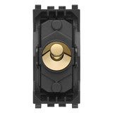 Vimar Eikon Vintage 2P 2-Way Push Button, 10A, Flush Mount