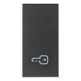 Vimar - ARKÉ Series - 1 Module Interchangeable Lightable Button - Apollo Lighting