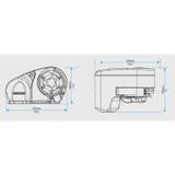 Lewmar - Profish 700 Free Fall Windlass - With Rocker & Contactor 12v