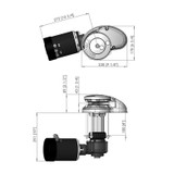 Maxwell - RC10-8 Vertical 12V Windlass - For 5/16" Chain & 5/8" Line