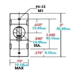 Newmar Power - 40 Amp Single Pole Breaker - With Black Throw