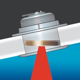 Airmar - SS175C-20-M Thru Hull 20 Deg Tilt Medium CHIRP Transducer - Apollo Lighting