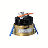 Cantalupi DALY 90/Q A CSL – 2700K Square LED Downlight, 77 mm, 28V @ 350mA, IP40 (Model: 20DALY QA 03 N2 CH, B-16) - Apollo Lighting