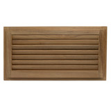Whitecap Teak Louvered Insert - 9-3/8" x 18" x 3/4" 60716