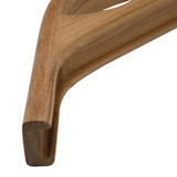Whitecap Teak Track Corner w/Hand Hold Molding - 3/4" 60805
