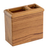 Whitecap Square Toothbrush Holder (Oiled) - Teak 63111