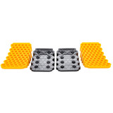 Camco Curved Leveler & Wheel Chock *2-Pack 44425
