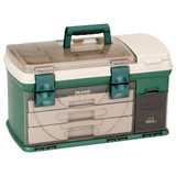 Plano 3-Drawer Tackle Box XL - Green/Beige 737002 - Apollo Lighting