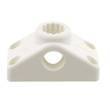 Scotty Combination Side / Deck Mount - White 241-WH