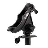 Scotty 281 Bait Caster/Spinning Rod Holder w/244 Flush Deck Mount - Black 281-BK - Apollo Lighting