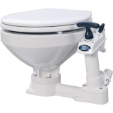 Jabsco Twist 'n' Lock Manual Marine Toilet, Regular Bowl, Soft Close Lid - Apollo Lighting