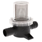 Jabsco Pumpgard In-Line Strainer, 3/4 in Hose Barbs