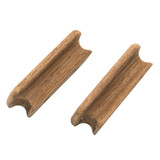 Whitecap Teak Rectangular Drawer Knob - 2-3/4"L - 2 Pack 60131-A