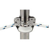 Schaefer Clamp-On Furling Line Stanchion Lead Block - 1" Ball Bearing 300-34