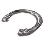 Mate Series Stainless Steel Rod & Cup Holder Threaded Backing Plate CBPT - Apollo Lighting