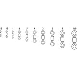 VMC SSRS Stainless Steel Rolling Swivel #3VP - 220lb Test *50-Pack SSRS#3VP