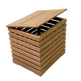 Whitecap Crete Chest - Teak 63518 - Apollo Lighting