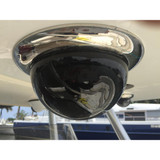 Iris Miniature Marine PTZ Dome Camera - Stainless Bezel - Hi-Resolution Analogue Sensor - 1000TVL - 4 in 1 Video Format IRIS106