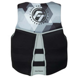 Full Throttle Men's Rapid-Dry Flex-Back Life Jacket - XL - Black/Grey 142500-701-050-22 - Apollo Lighting