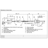 Veratron Pyrometer Sensor - 100-900°C/250-1650°F N03-320-264