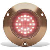 Lumishore EOS SMX154 Underwater Surface Mount Light, RGBW, 10.5-31V, 7000 lm White Output, 90 Deg Beam, Bronze Housing