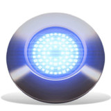 Lumishore SUPRA THX1604 Thru-Hull Underwater LED Light, 20-31V, Dual Color Blue/White Light, 20,000 Fixture Lumens, IP68, Marine Bronze Body