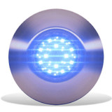 Lumishore SUPRA TIX404 Thru-Hull Underwater LED Light, Dual-Color Blue/White, 8,150 Fixture Lumens, 10.5-31V, IP68, 110 Degree Beam - Apollo Lighting