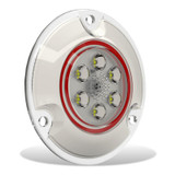 Lumishore ORA SMX11 Surface Mount Underwater LED Light, Blue Light, 10.5-14.5V DC, IP68, 60° Beam, 85mm Face Diameter - Apollo Lighting