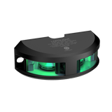 Lopolight 200-018 180 Deg LED Navigation Light, Green Light, 2nm, Vertical Mount, 10-32VDC, IP68, Anodized Aluminum, COLREG72, USCG - Apollo Lighting