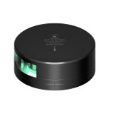 Lopolight 301-008 Starboard Sidelight, Green Light, 2NM Visibility, 10-32VDC, IP68, Horizontal Mount, FB Flat Base, 2.5m Cablev