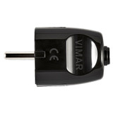 Vimar Supernova German/French S31 2P+E Axial Plug, 16A, 250V, IP20, Screwed Terminal