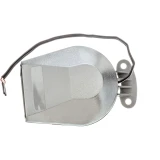 Attwood Marine Low-Profile Compact Horn, 12V, Chrome Plastic