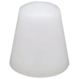 Attwood Marine All-Round Light Replacement Globe, Frosted, Polycarbonate