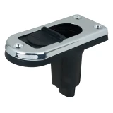 Perko Locking Collar Pole Light Mounting Base, 2-Pin, Stainless Steel, 5° Rake