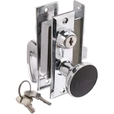 Perko 927 Mortise Lock Set with Bolt, Chrome Plated Zinc Alloy, 1 to 1-3/8 in Door Thickness