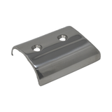 TACO Marine Medium SuproFlex Rub Rail End Cap, For V11-9990, 316L Stainless Steel, Mirror Polish