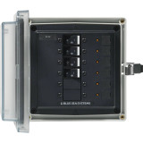 Blue Sea Systems SMS Surface Mount System Panel Enclosure, IP66, Glass-Filled Polycarbonate, Clear Cover, 6 x 6 x 4 in - Apollo Lighting
