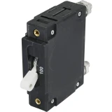 Blue Sea Systems C-Series Toggle Circuit Breaker, Single Pole, AC/DC, Magnetic Hydraulic, Trip Free
