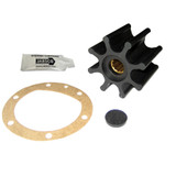 Jabsco Profile M Flexible Impeller, 8 Blade, 65 mm Diameter, 5/8 in Shaft Diameter, Brass Insert