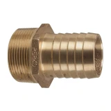 Perko Pipe to Hose Adapter, Cast Bronze, Straight, 5pk