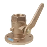 Perko 0805 Seacock Body, Ball Valve Design, Cast Bronze