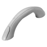 Attwood Marine Vinyl Grab Handle, One-Piece, 7-1/2 in Hole Centers, Hinged Fastener Covers